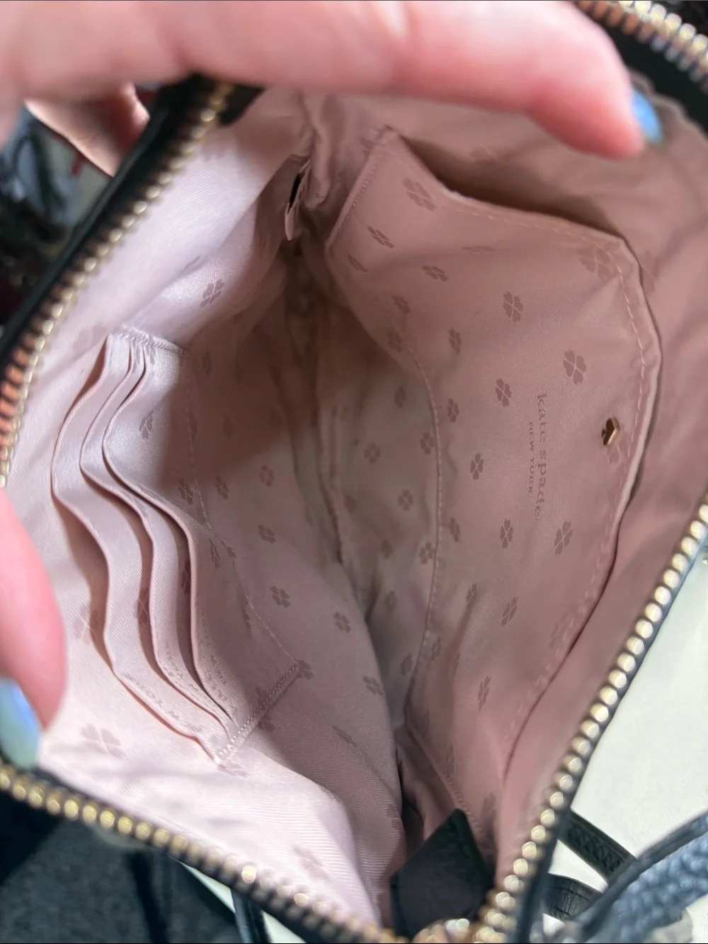 Kate Spade Black Small Polly Swing‎ Pack Crossbody